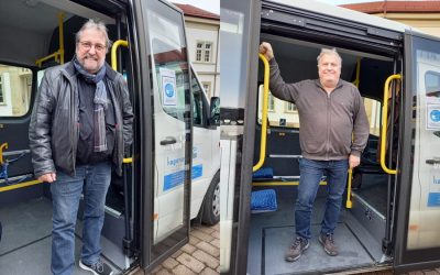 Zwei neue Fahrer beim Bürgerbusverein