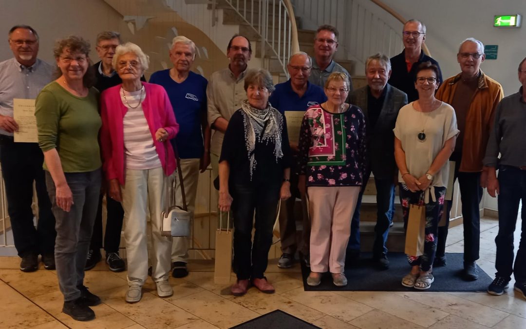 Jahreshauptversammlung beim Bürgerbusverein: Ehrung langjähriger Mitglieder im Mittelpunkt