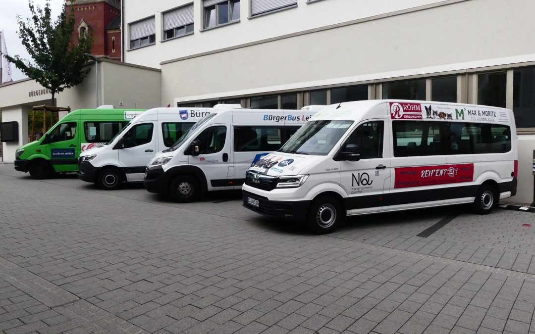 Bürgerbusvereine aus BW treffen sich in Plankstadt